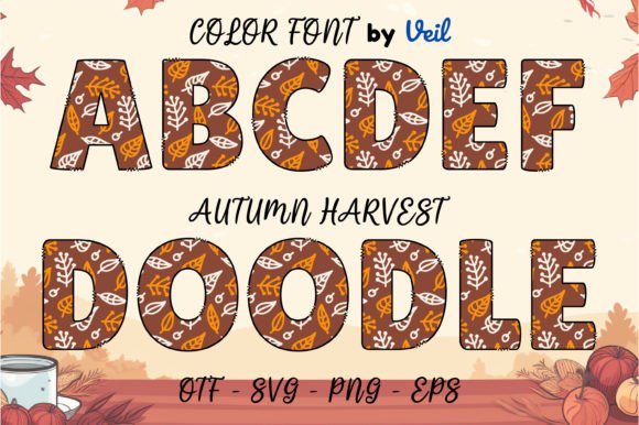 Autumn Harvest: A Fun and Bright Font for Your Creative Projects