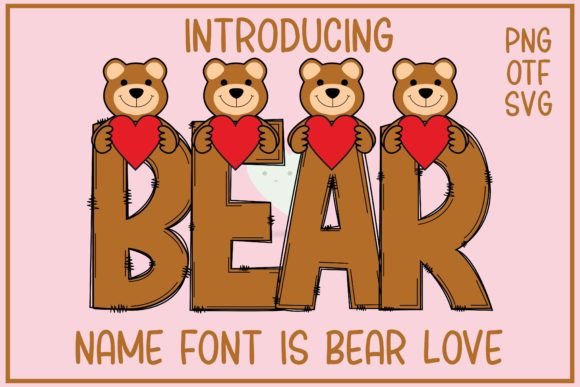 Bear Love: The Color Font That Changes the Game