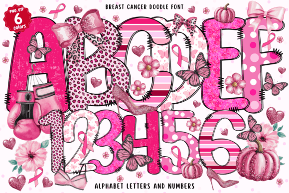 Breast Cancer Doodle: A Font with a Powerful Message