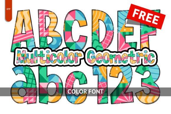 Bringing Playful Energy to Design with Multicolor Geometric