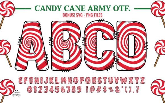 Candy Cane Army: Infusing Festive Cheer into Your Designs