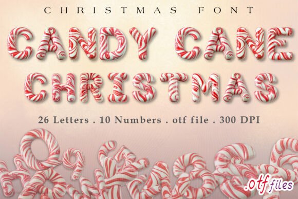 Candy Cane Christmas: A Sweet Design Asset