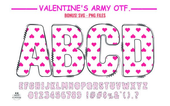 Crafting Romance: The Heartfelt Appeal of the Valentine's Doodle Font