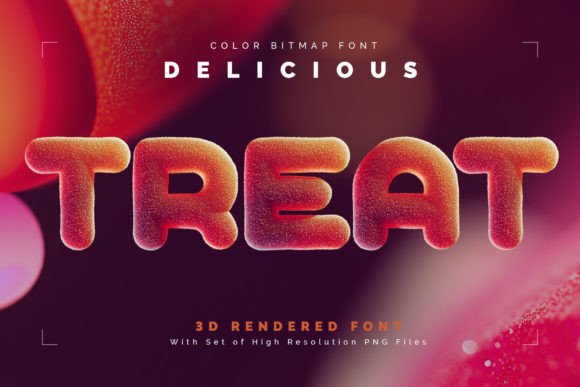 Delicious Treat: A Creative Sweet Font for Bold Designers