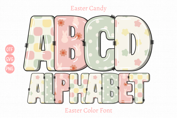 Easter Candy: A Playful Font for Vibrant Spring Projects
