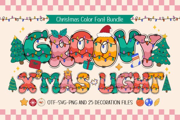Embracing Retro Cheer with Groovy X'mas Light