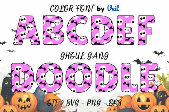 Ghoul Gang: The Colorful Typeface That Brings Halloween to Life