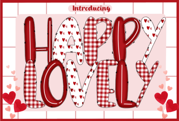 Happy Lovely: A Festive Display Font for Your Holiday Designs