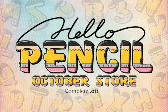 Hello Pencil: A Font That Feels Like the First Day of School