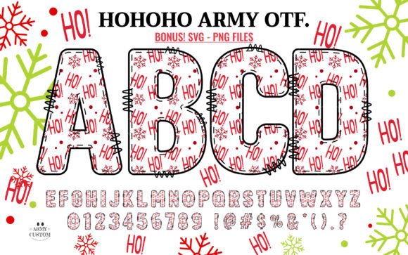 Hohoho Army: Unleashing Holiday Cheer in Your Designs