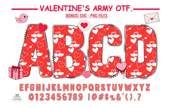 Love Valentine's Swan: A Font That Tells a Love Story