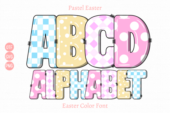 Pastel Easter: A Font That Feels Like a Spring Morning