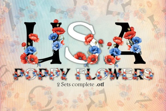 Poppy Flower Font: A Designer's Guide to Botanical Typography