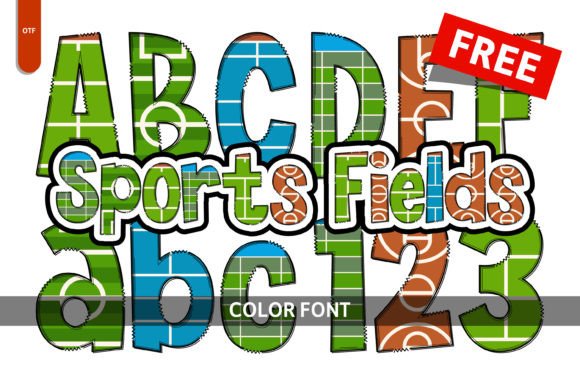 Unleash Playful Energy: Using the Sports Fields Font