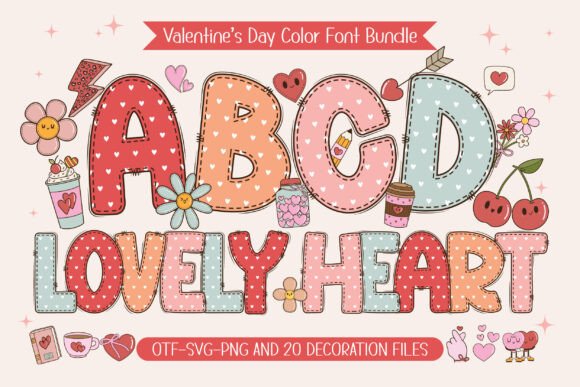 Valentine's Lovely Heart: A Font for Every Sweet Design
